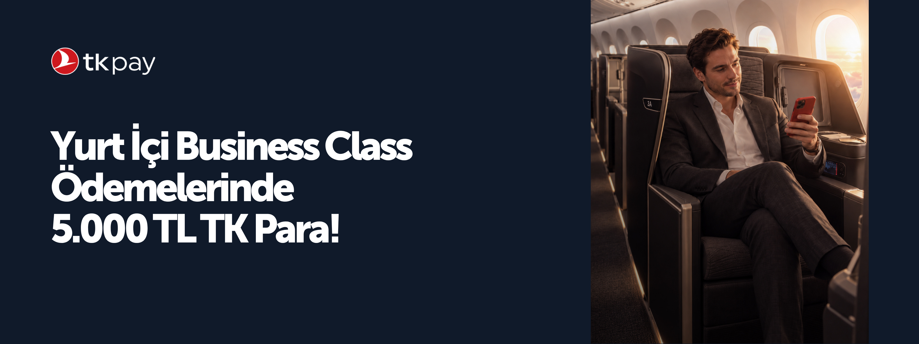 Business Class'ta 5.000 TL TK Para!