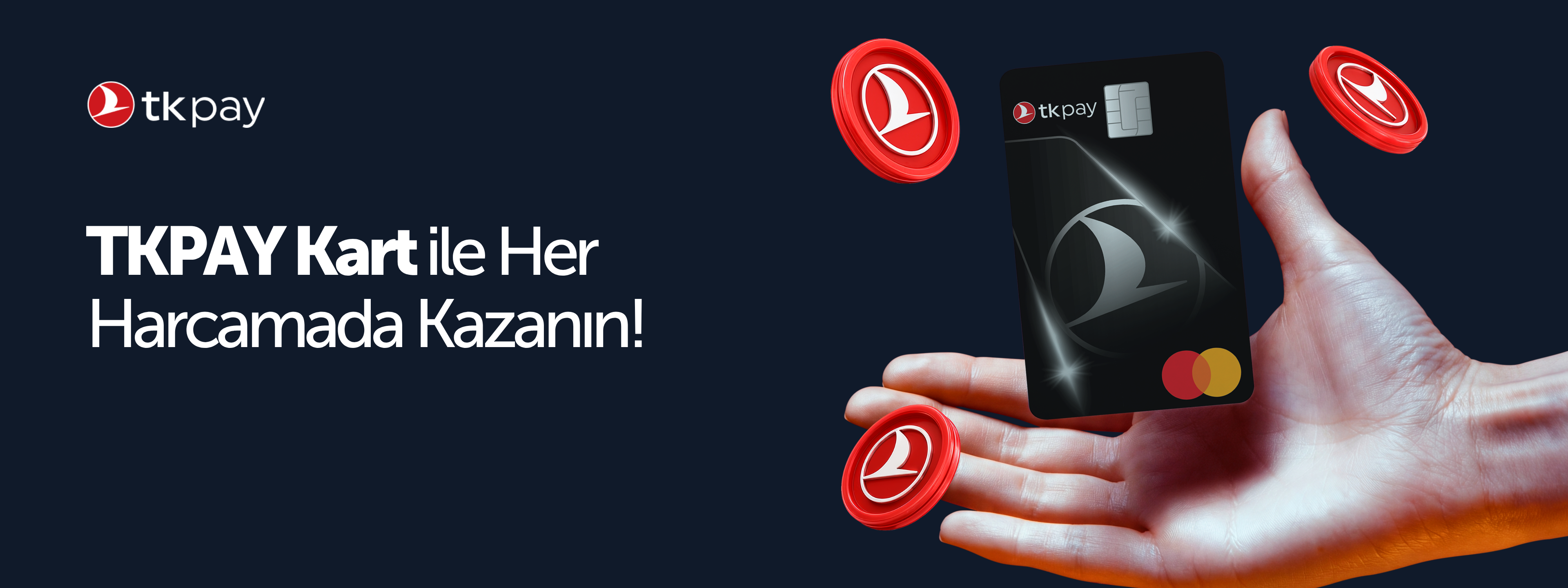 TKPAY Kart ile 1.000 Mil kazanın!