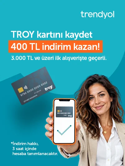 Trendyol’da 400 TL indirim fırsatı