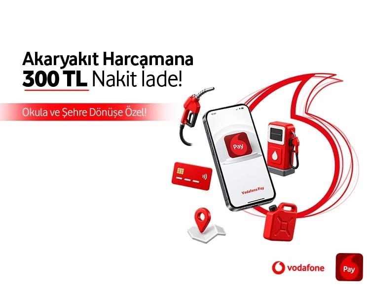 Akaryakıt Harcamana 300TL Nakit İade