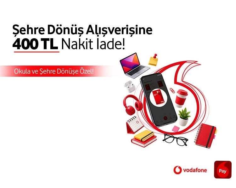 Şehre Dönüş Alışverişine 400TL Nakit İade