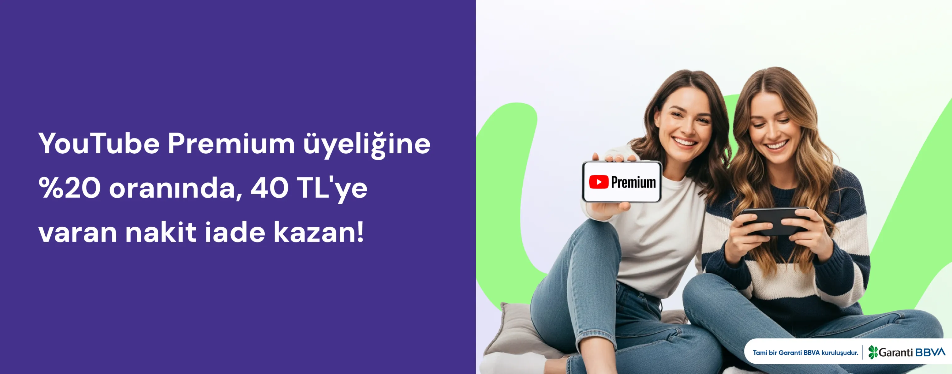YouTube'ta %20 Oranında Nakit İade Kazan